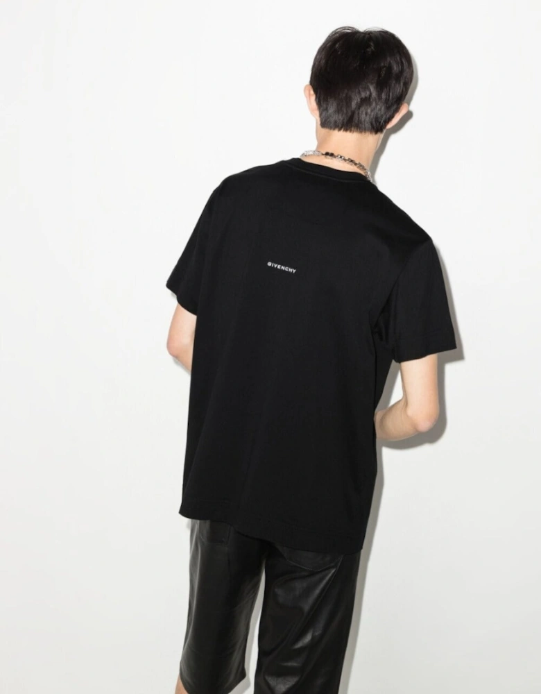 4G Logo Embroidered T-Shirt
