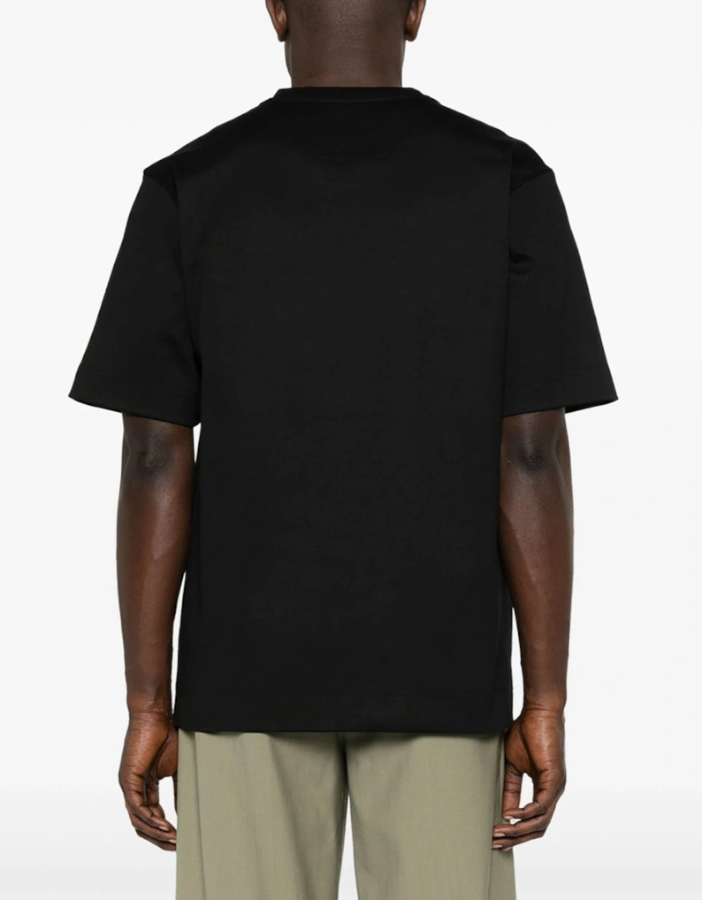 Made In T-Shirt Embroidered Black