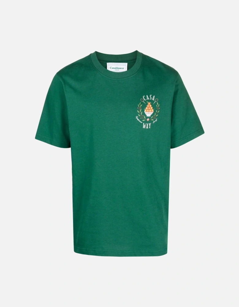 Casa Way T-Shirt Green