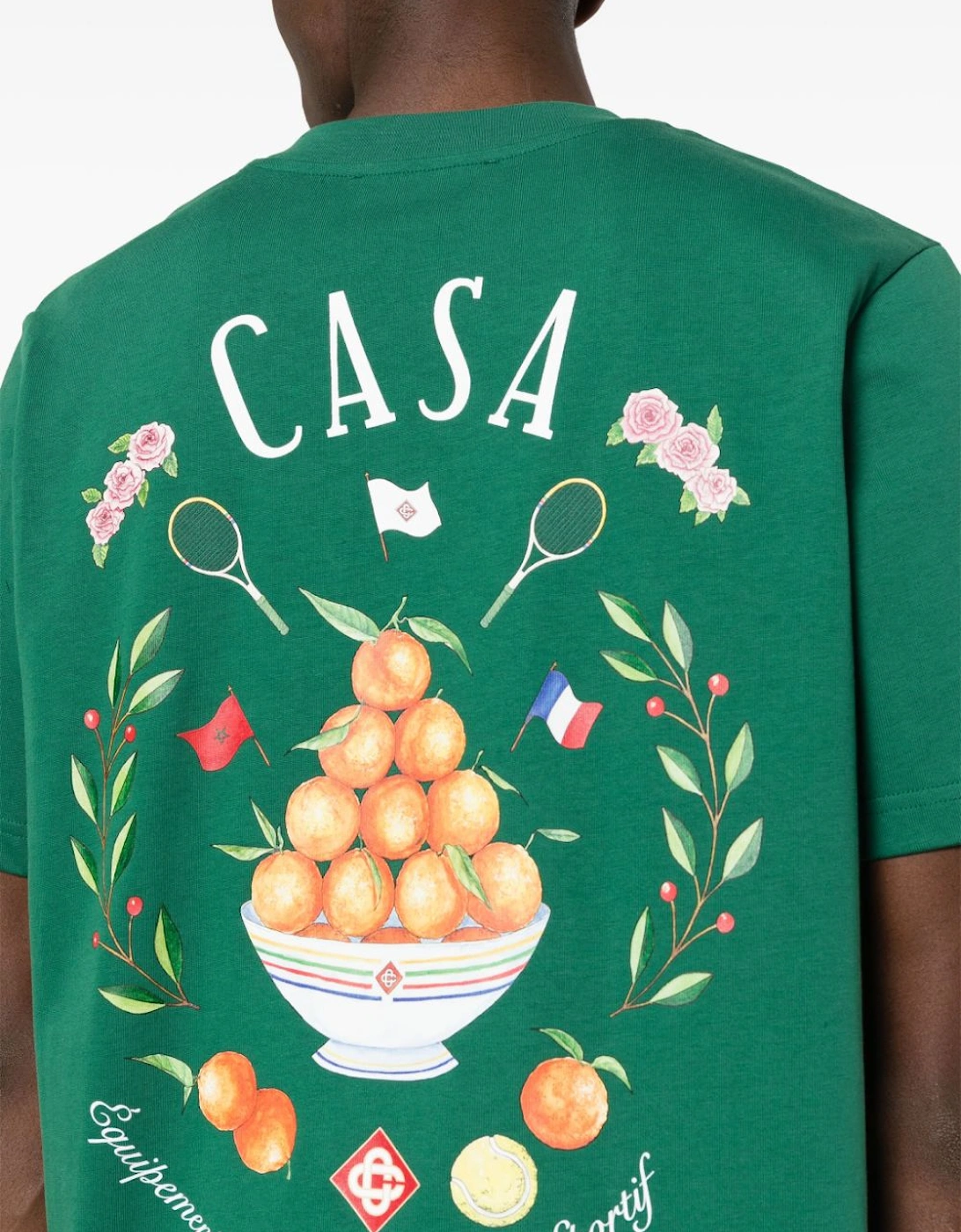Casa Way T-Shirt Green
