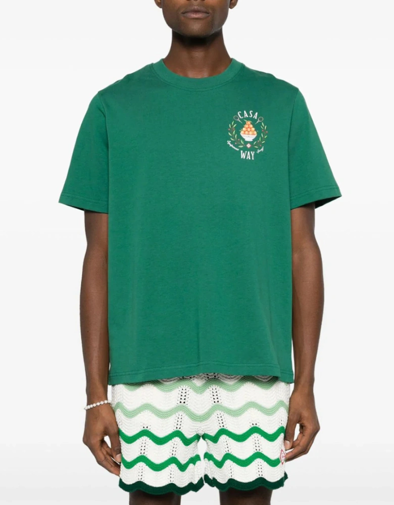 Casa Way T-Shirt Green