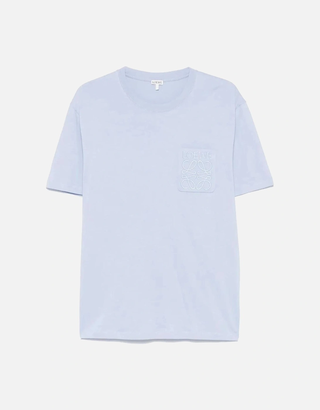 Anagaram Pocket Embroidery T-Shirt Blue, 4 of 3