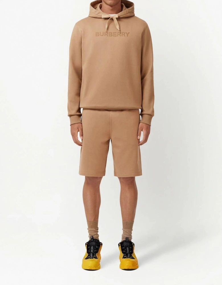 Ansdell Logo Hooded Sweatshirt Brown