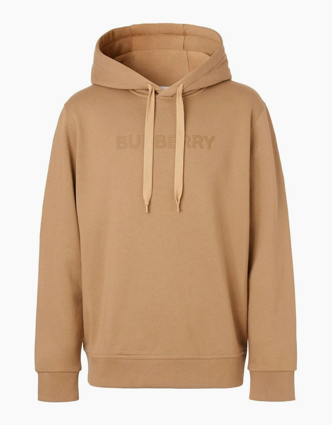 Men's Burberry Ansdell Logo Hooded Sweatshirt Brown - Size: 38