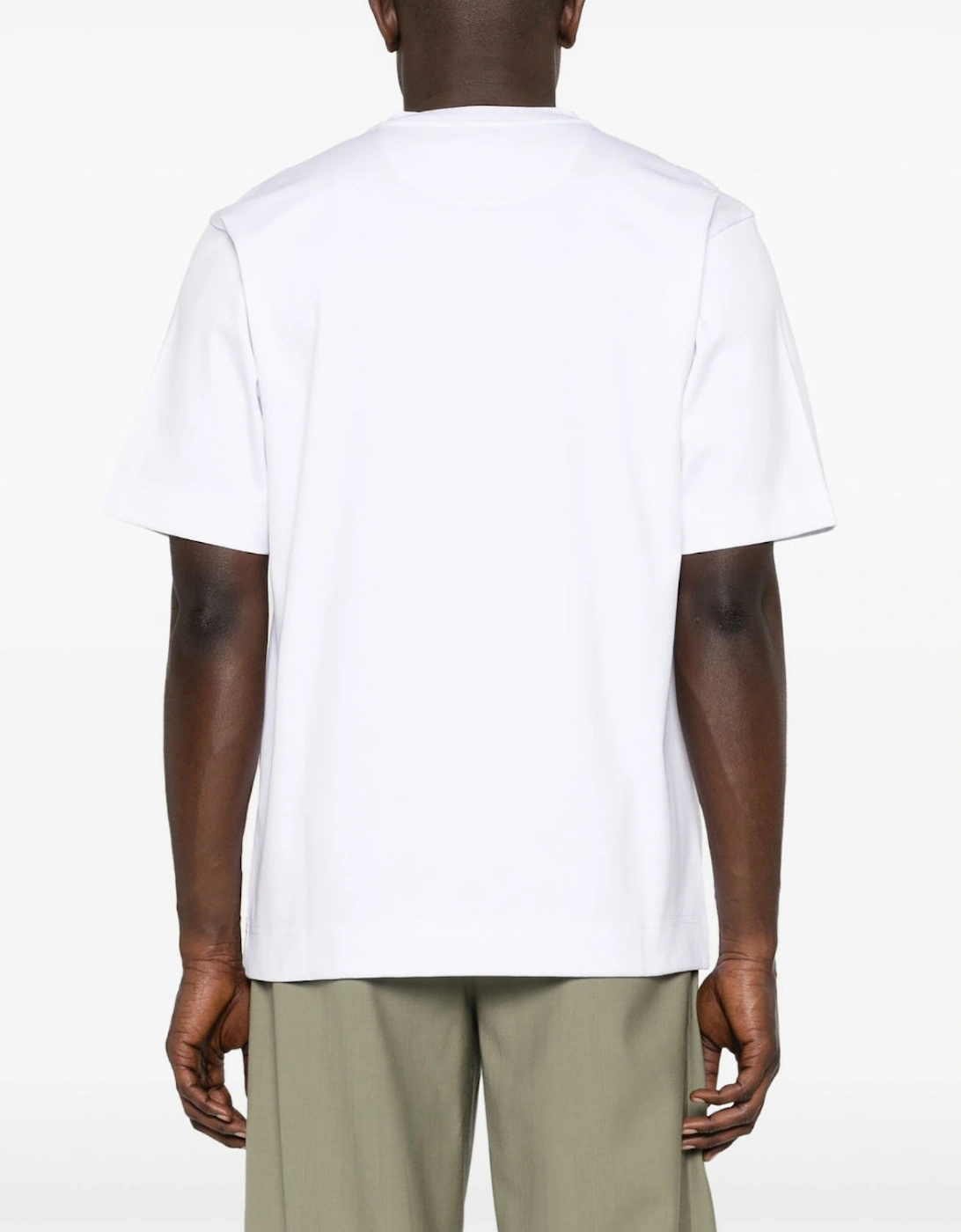 Made In T-Shirt Embroidered White