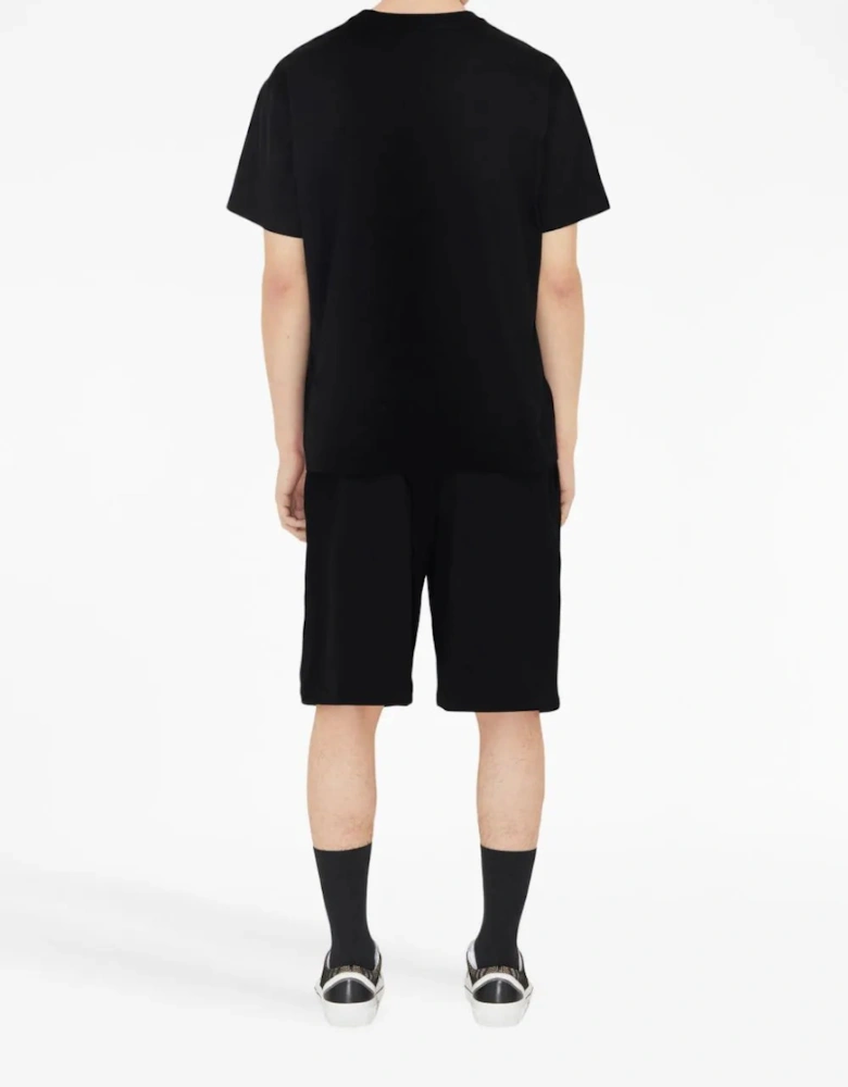 Tristan Embroidered EKD T-Shirt Black