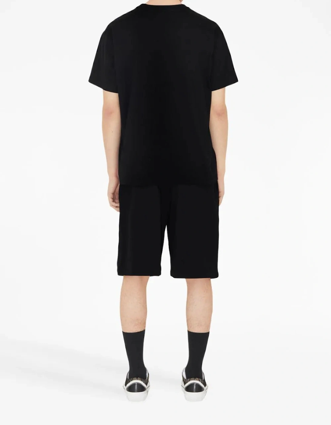 Tristan Embroidered EKD T-Shirt Black