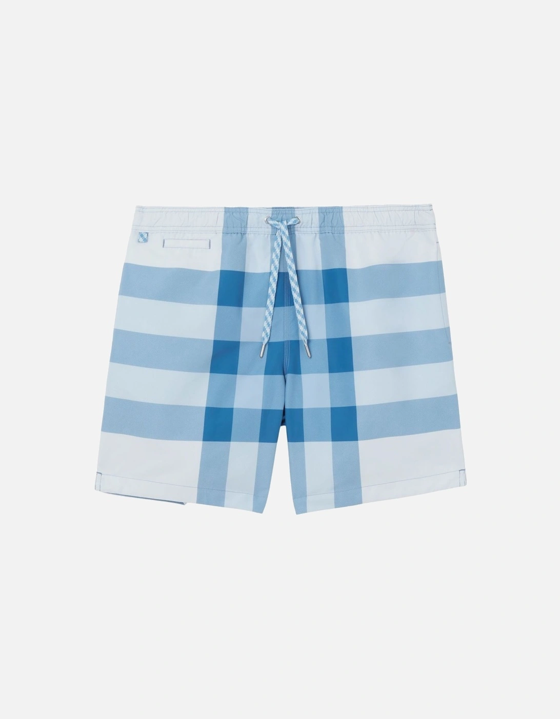 Martin Check Swim Shorts Light Blue, 5 of 4