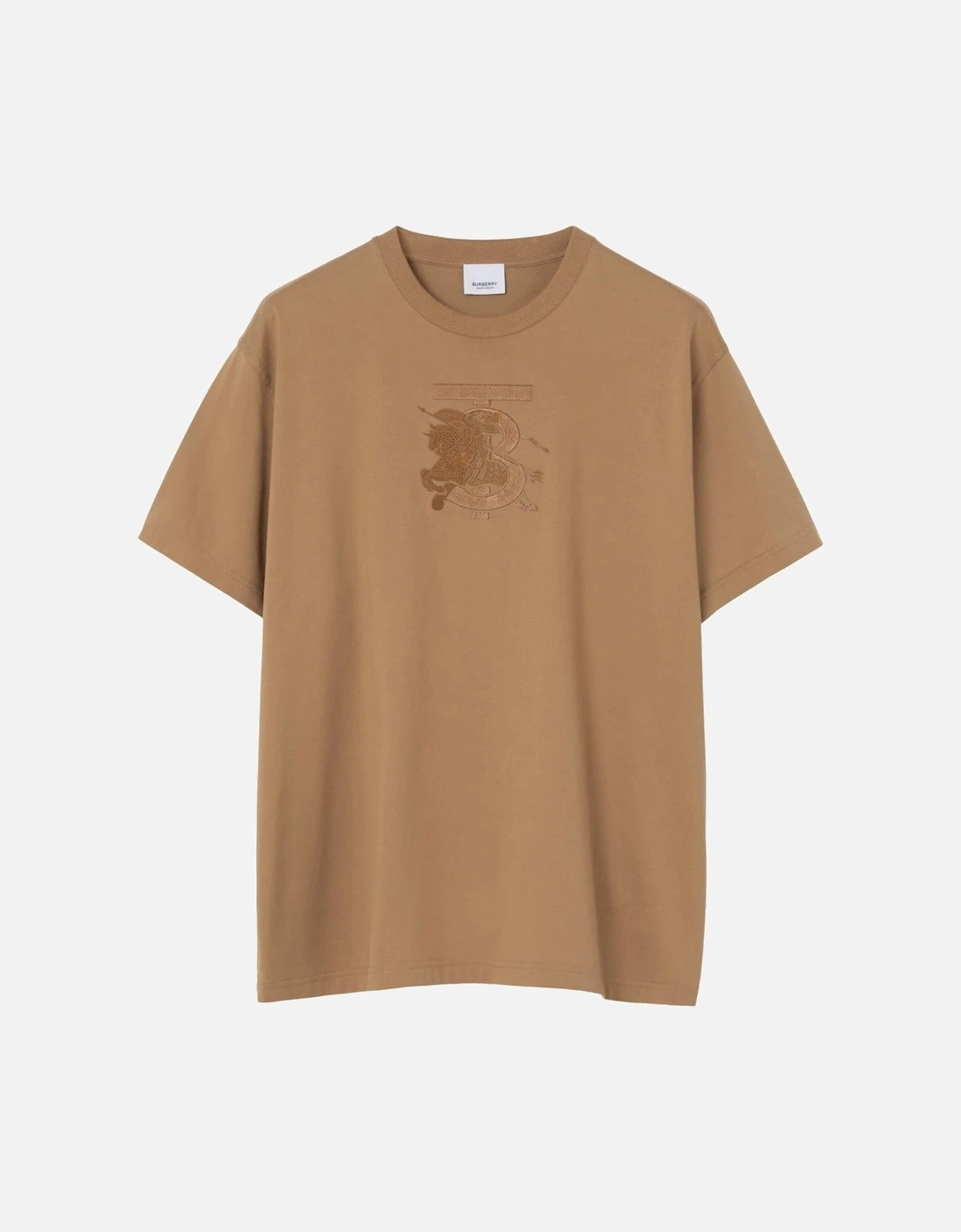 Tristan Embroidered EKD T-Shirt Brown, 5 of 4