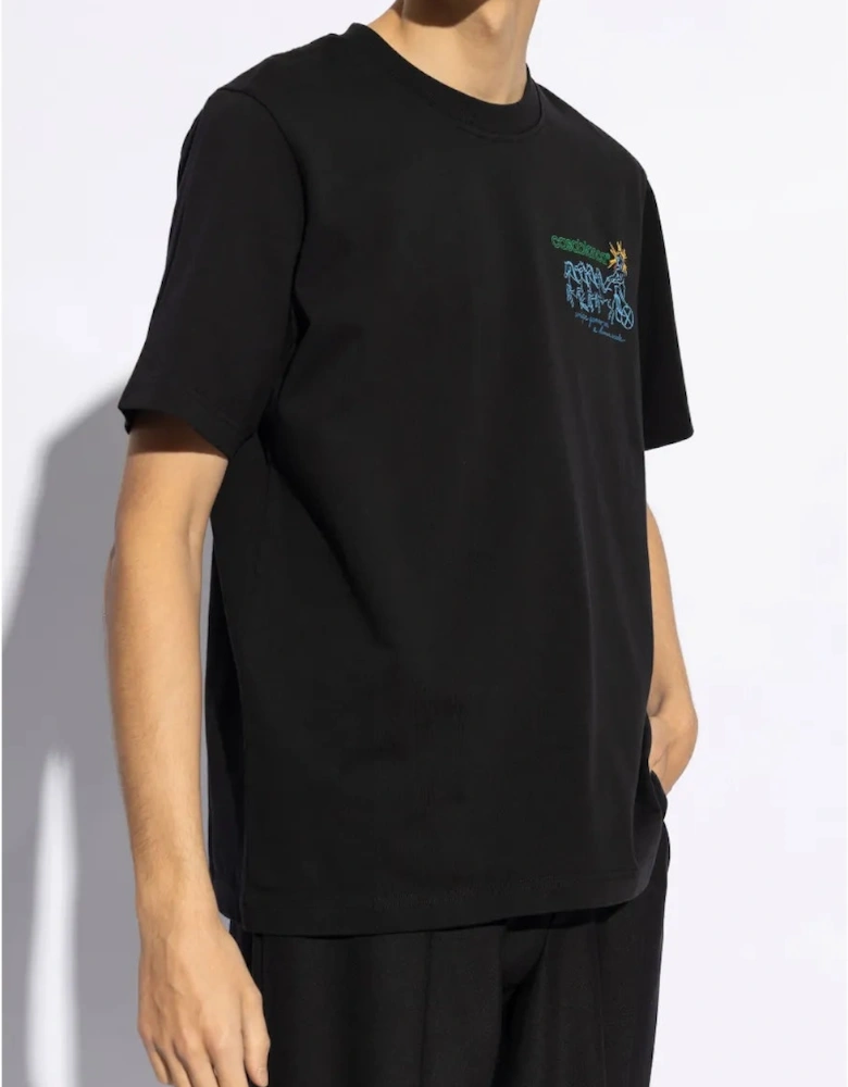 Pentathlon Olympic Print T-Shirt
