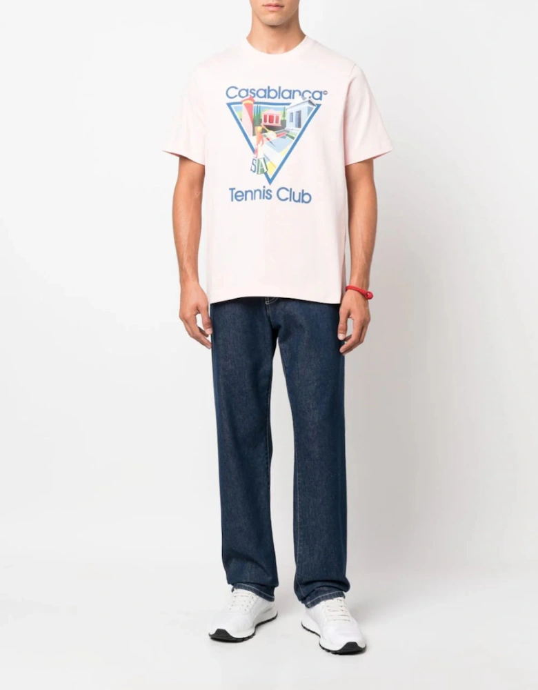 Le Joueuse Tennis Club T-Shirt Pink