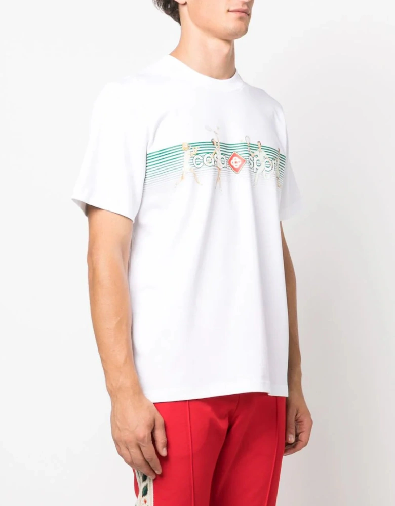 Playful Stripes Sport T-Shirt