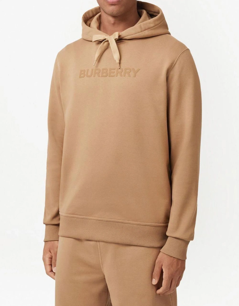 Ansdell Logo Hooded Sweatshirt Brown