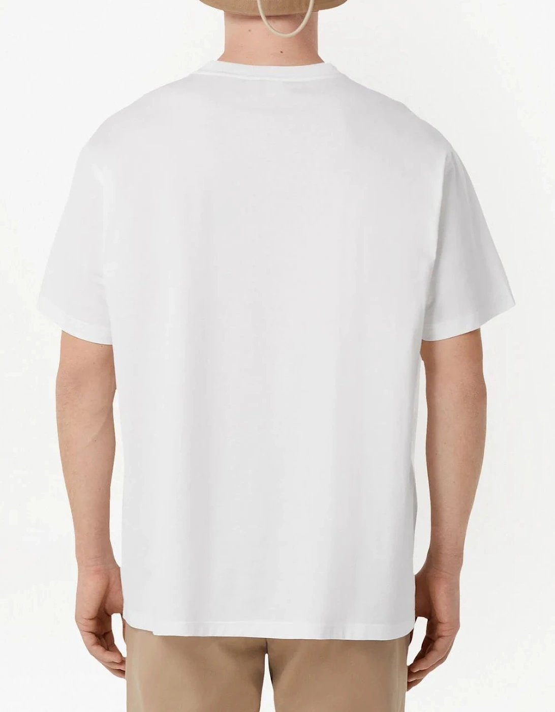 Harriston Logo Print T-Shirt White