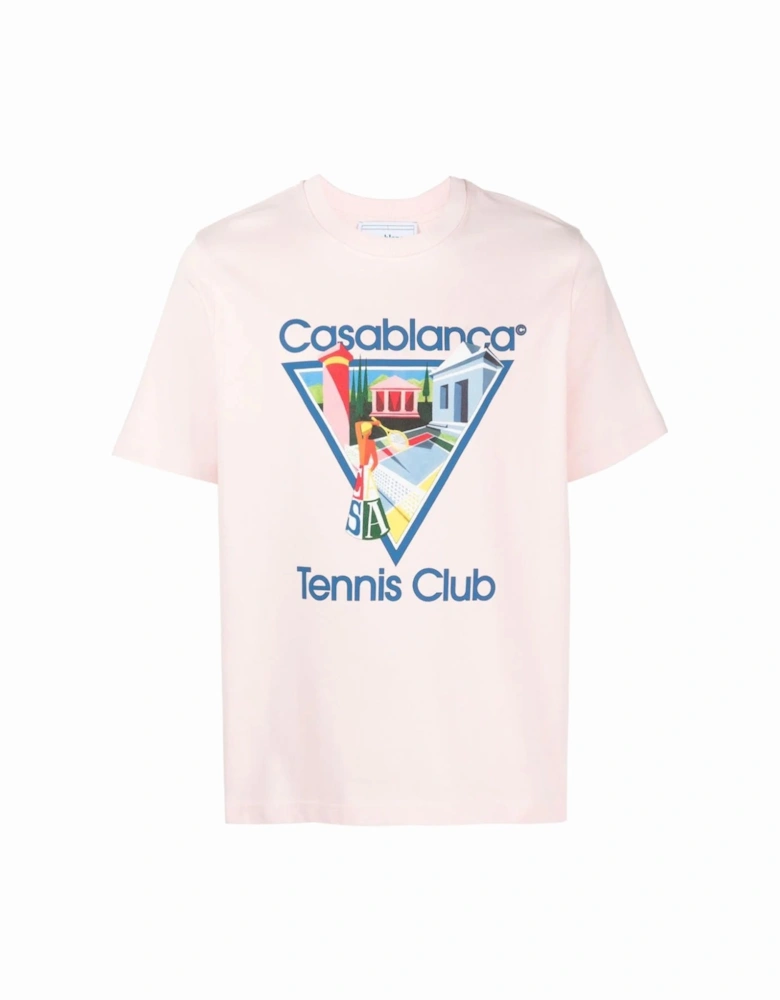 Le Joueuse Tennis Club T-Shirt Pink