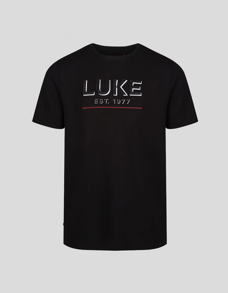 Three D Text T-Shirt