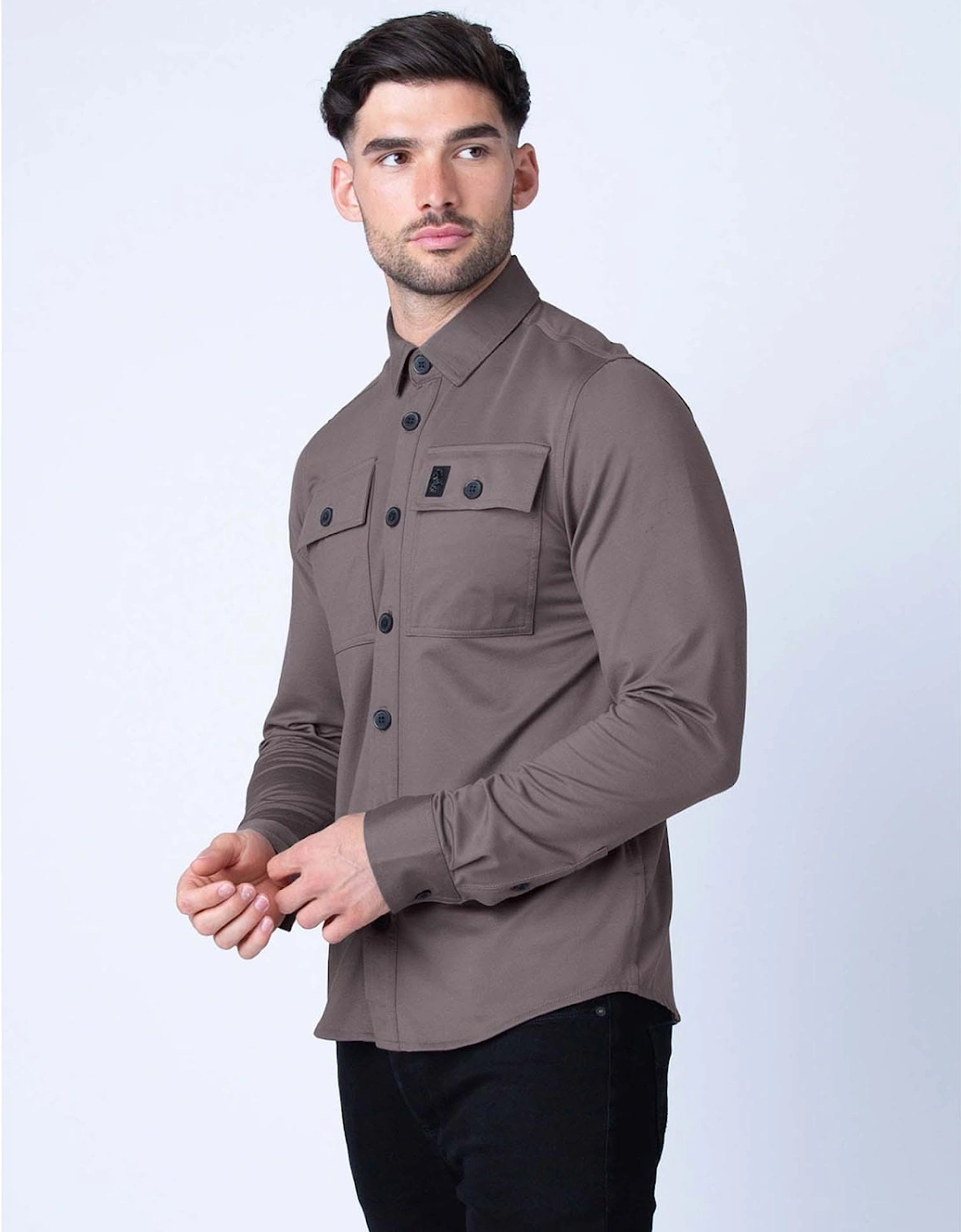 Bar Fly Patch Pocket Overshirt