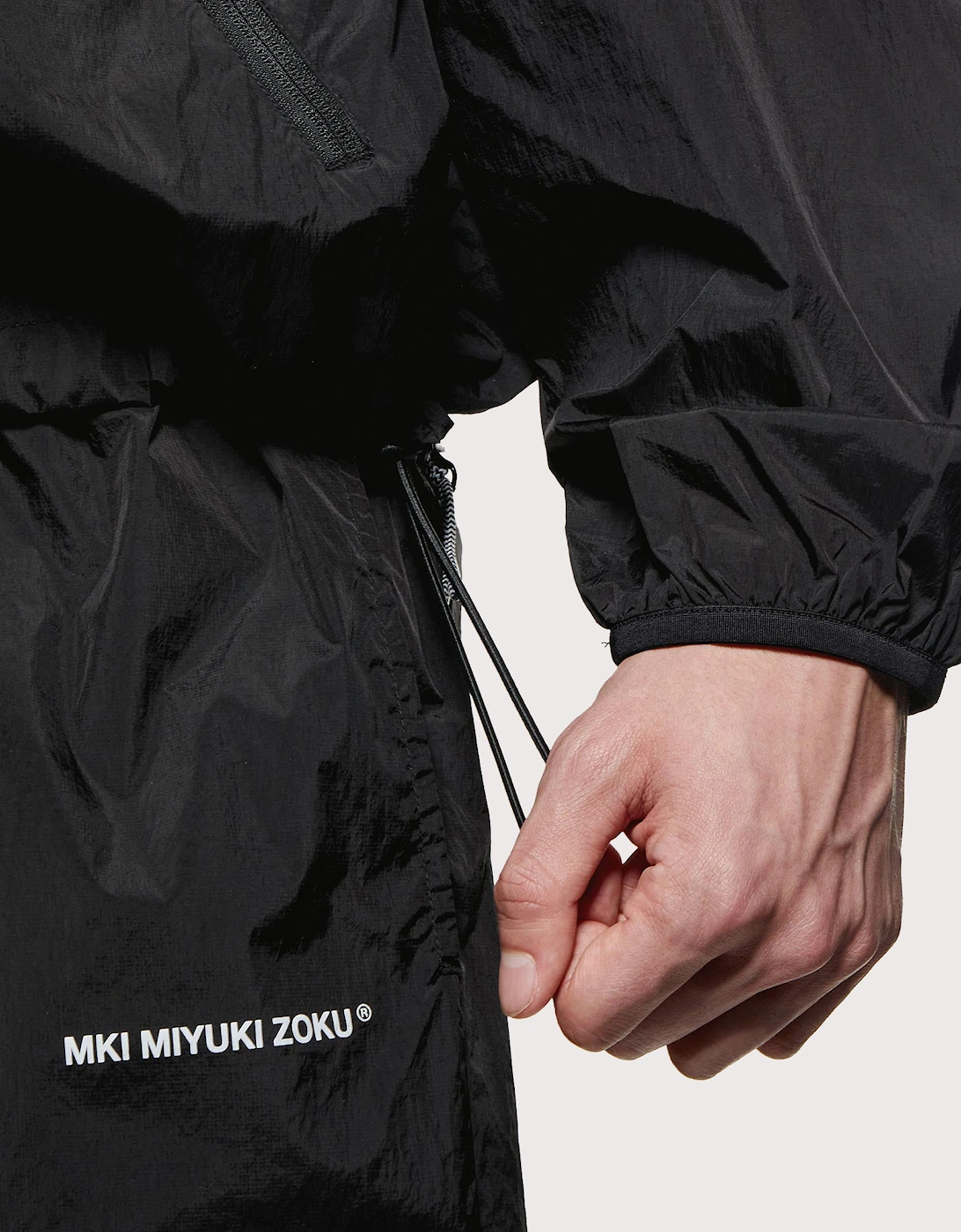 Active Nylon Hooded Jacket
