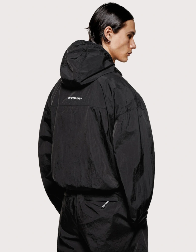 Active Nylon Hooded Jacket