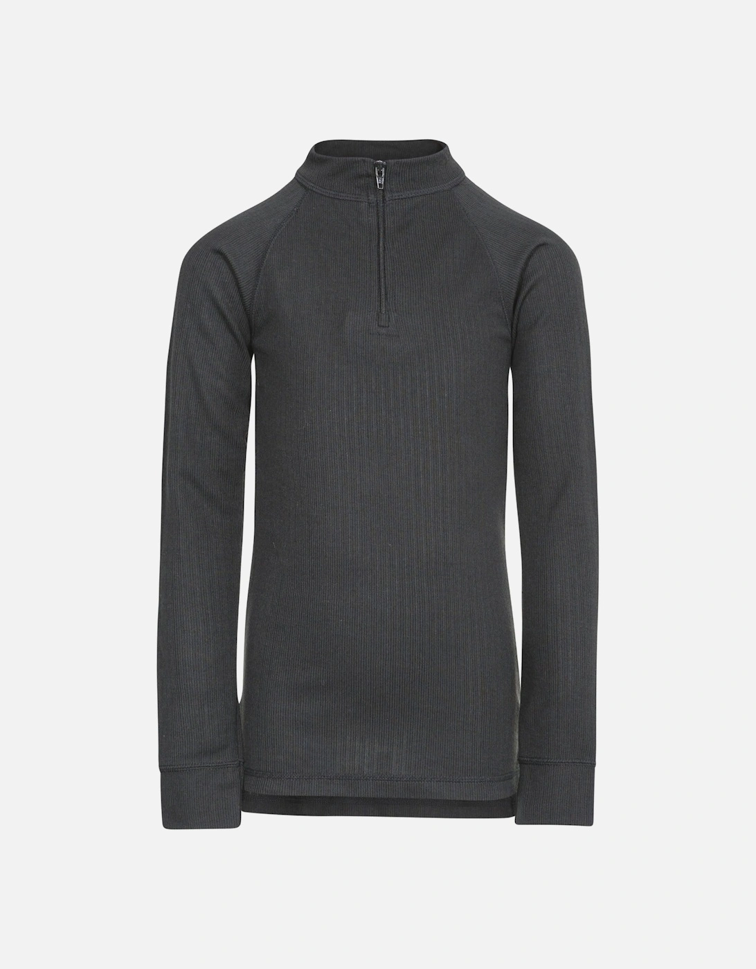 Kids Wise 360 Half Zip Pullover Thermal Top - Black, 2 of 1