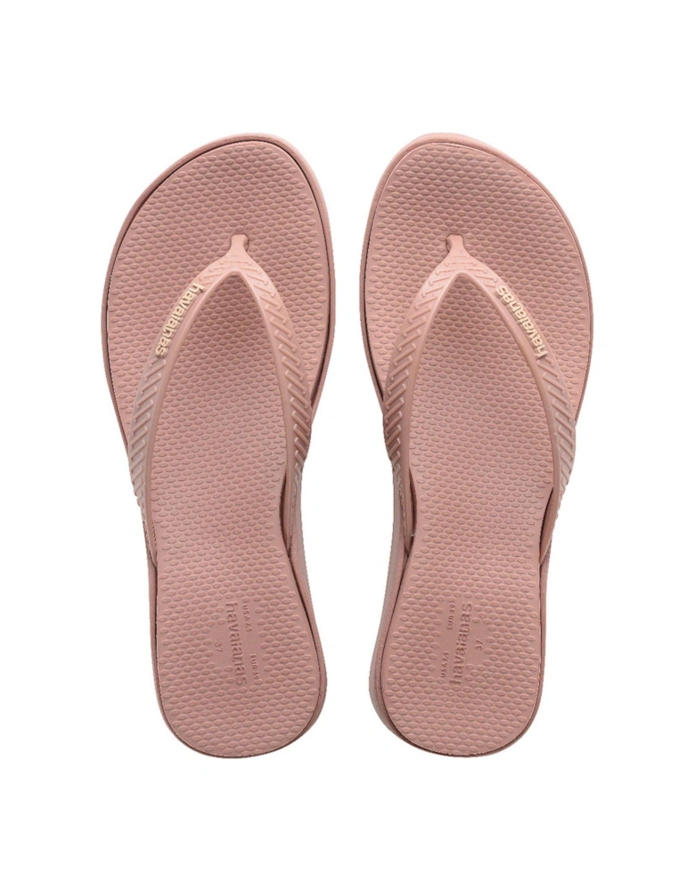 High Platform Flip Flop - Crocus Rose