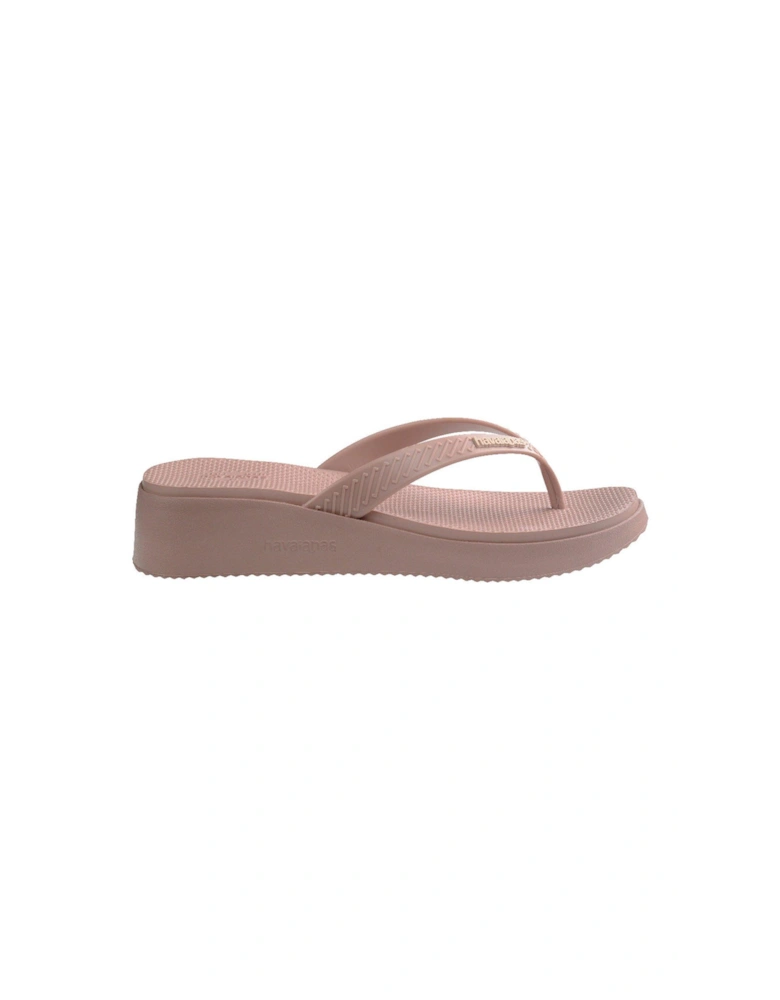 High Platform Flip Flop - Crocus Rose