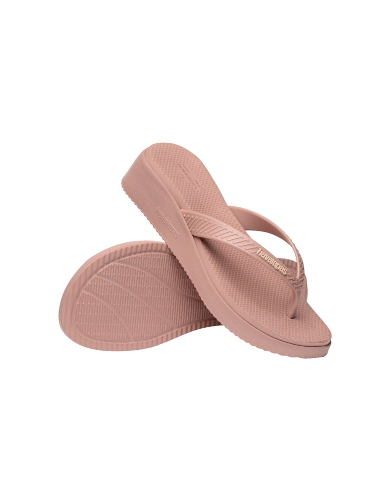 High Platform Flip Flop - Crocus Rose