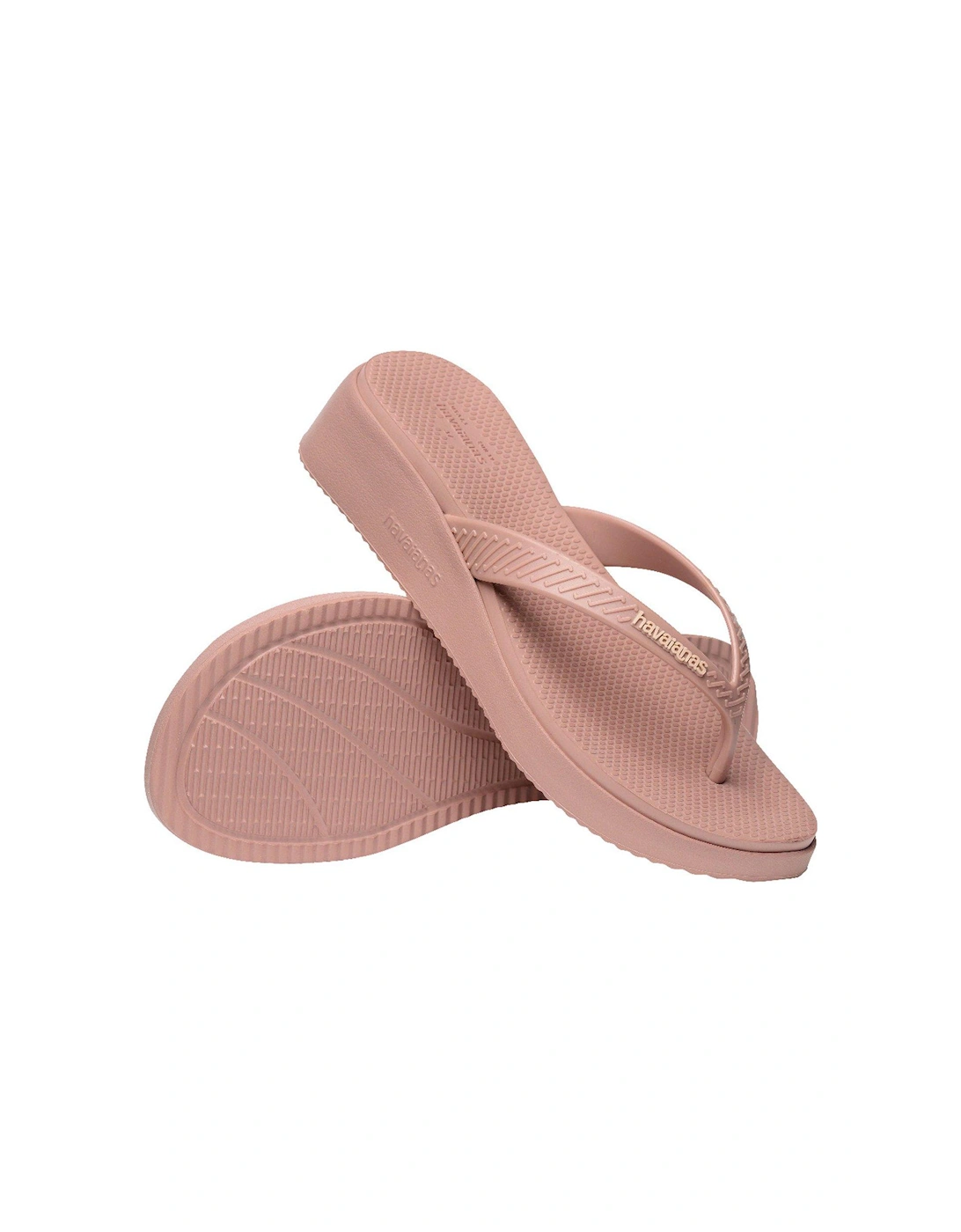 High Platform Flip Flop - Crocus Rose