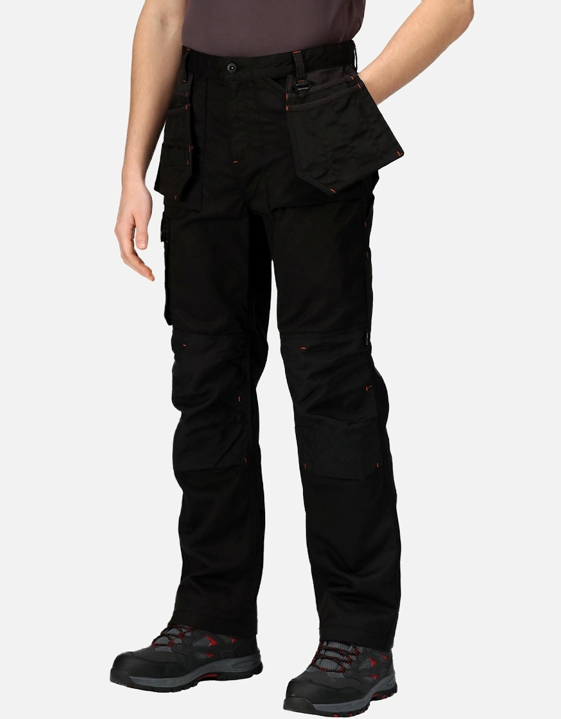 Professional Mens Incursion Holster Workwear Trousers - Black, 2 of 1
