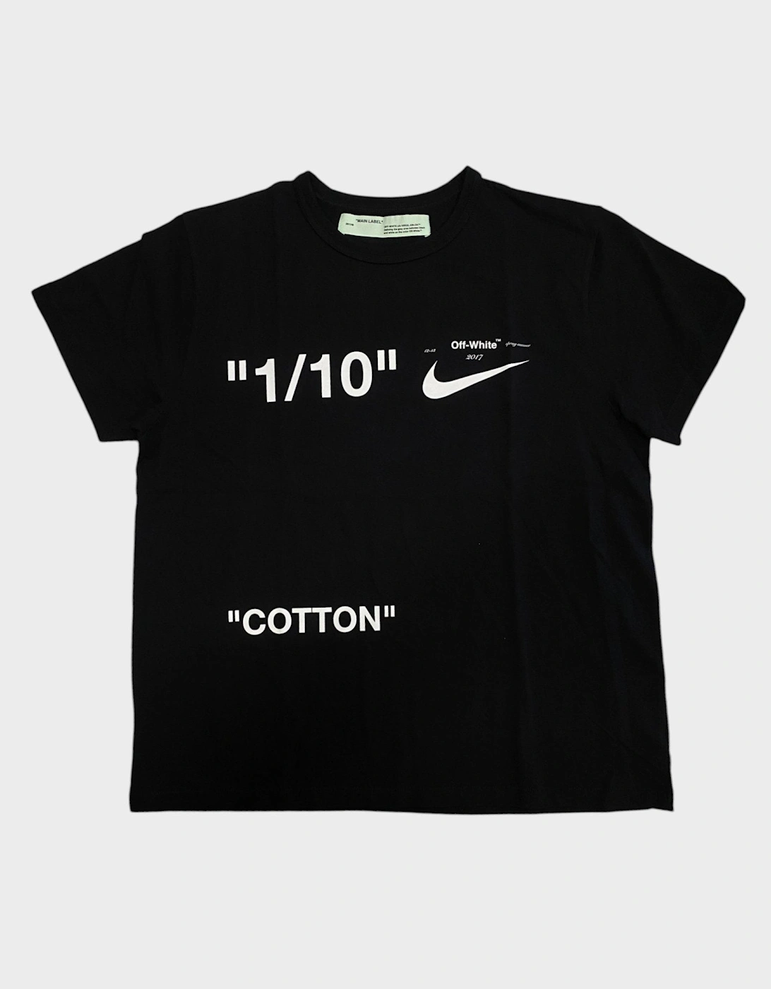 Off White x Nike Ten By Ten T-Shirt Black, 5 of 4