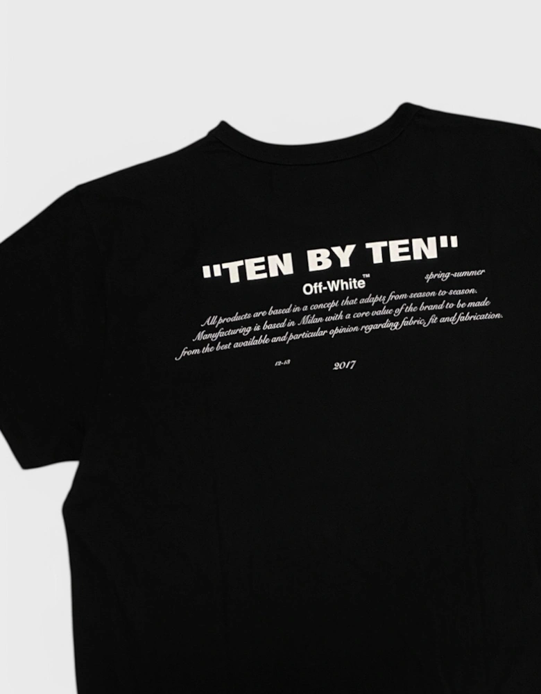 Off White x Nike Ten By Ten T-Shirt Black