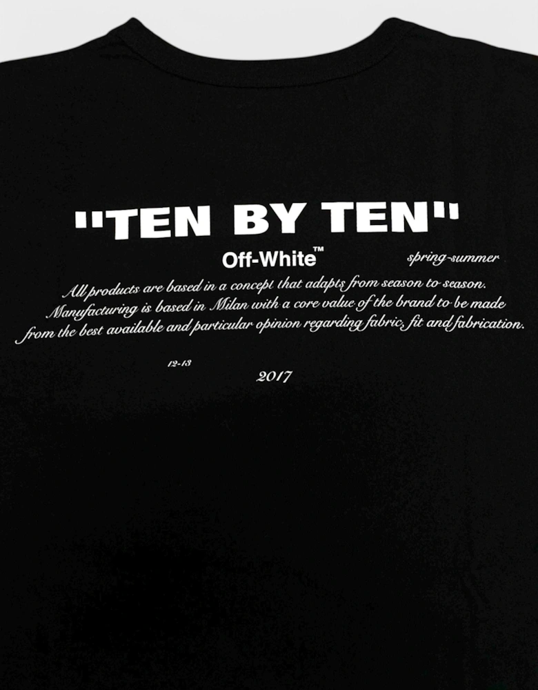 Off White x Nike Ten By Ten T-Shirt Black