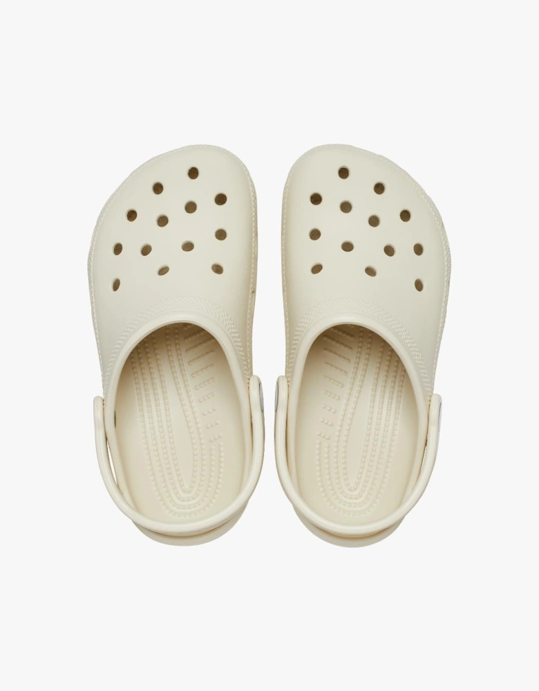 206991-2Y2 CLASSIC KIDS Clogs Bone