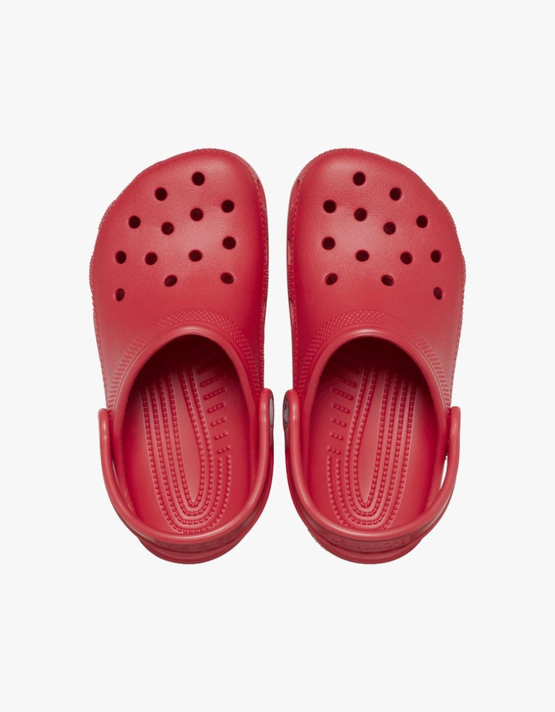 206991-6WC CLASSIC KIDS Clogs Varsity Red