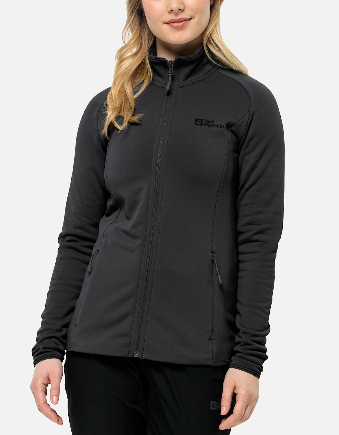 Womens Baisleberg Full Zip Stretch Fleece Jacket, 2 of 1