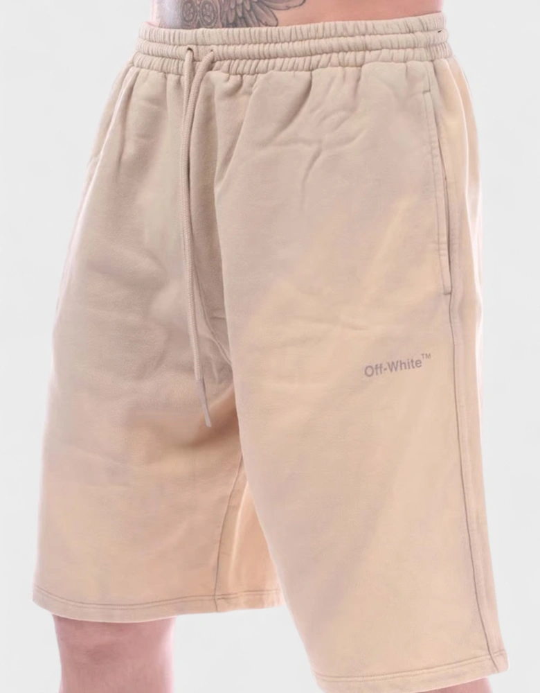 Diag Tab Vintage Skate Sweatshorts Dark Sand