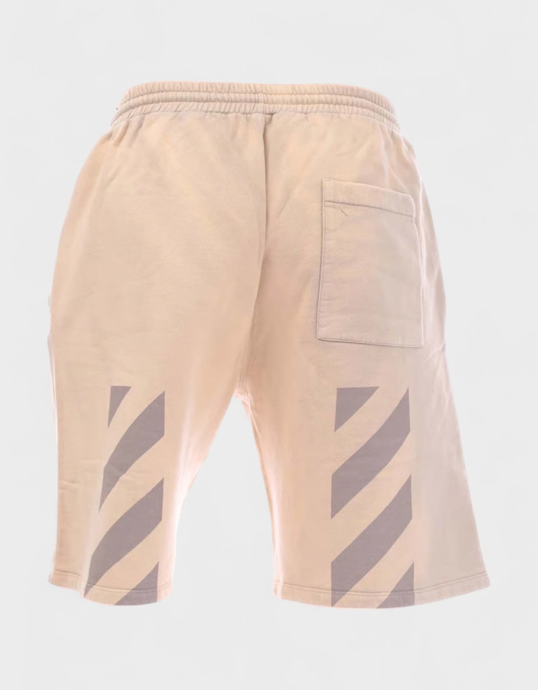 Diag Tab Vintage Skate Sweatshorts Dark Sand