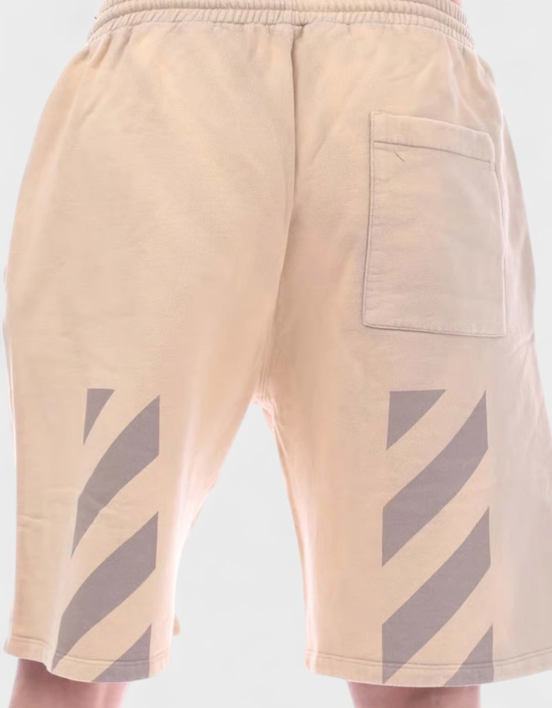 Diag Tab Vintage Skate Sweatshorts Dark Sand