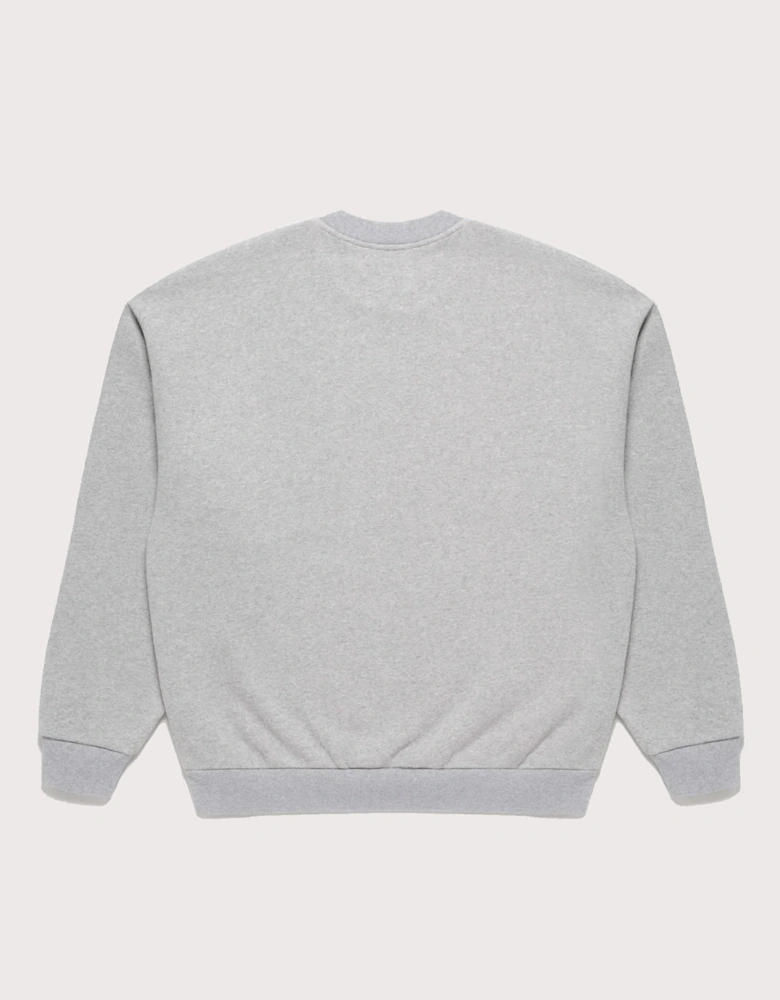 Oversized Uniform Crewneck Sweatshirt