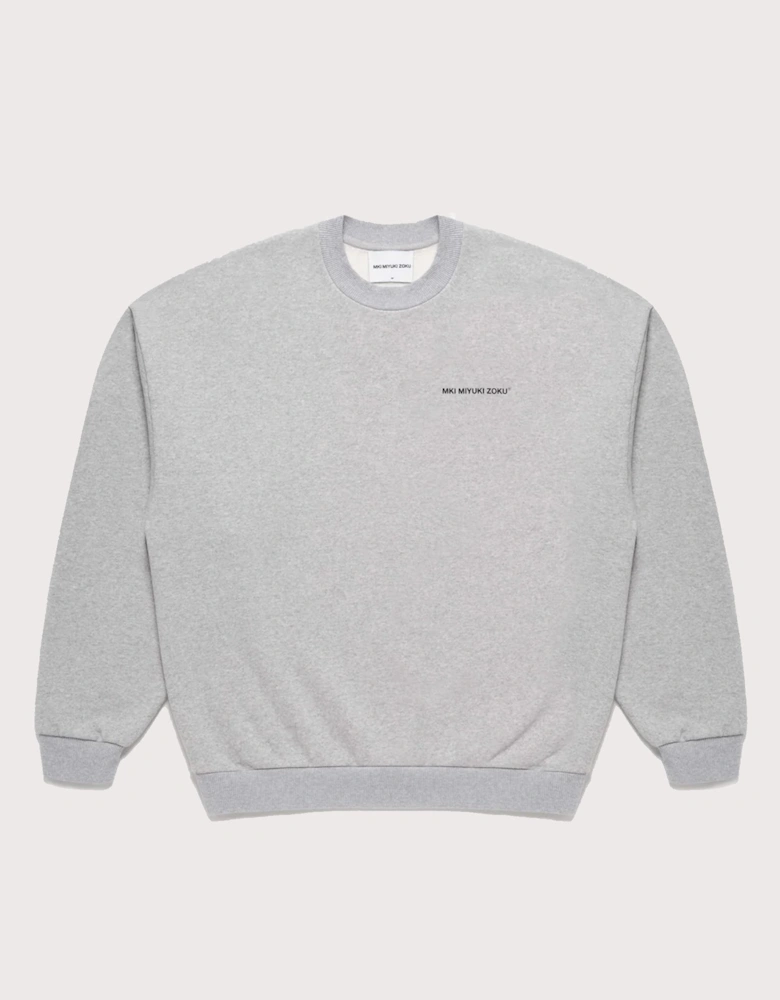 Oversized Uniform Crewneck Sweatshirt