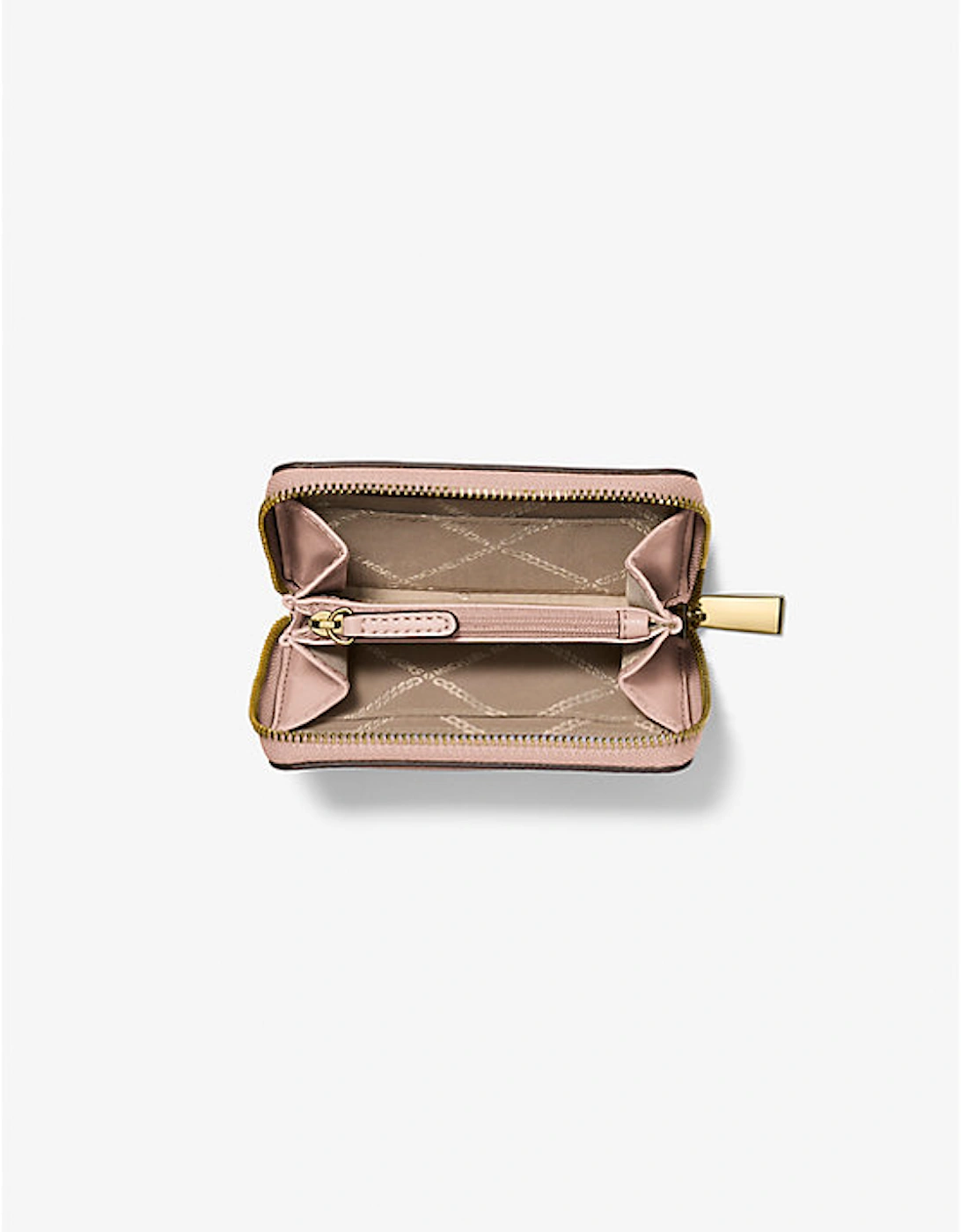 Jet Set Small Pebbled Leather Zip-Around Card Case, 2 of 1