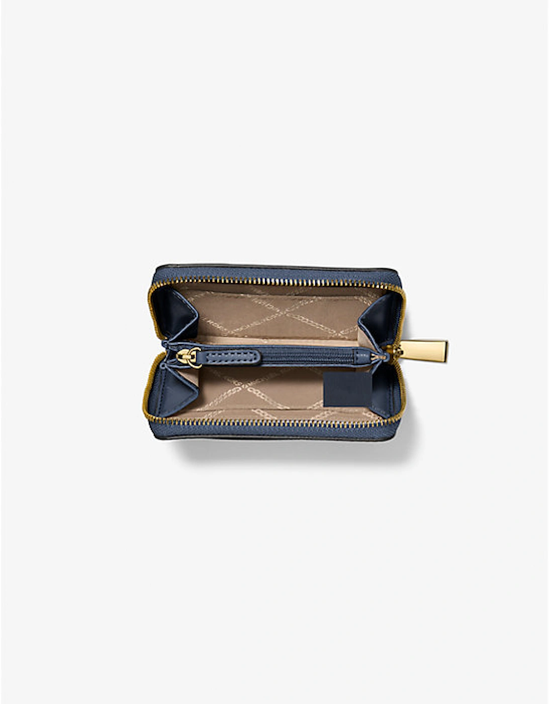 Jet Set Small Pebbled Leather Zip-Around Card Case, 2 of 1
