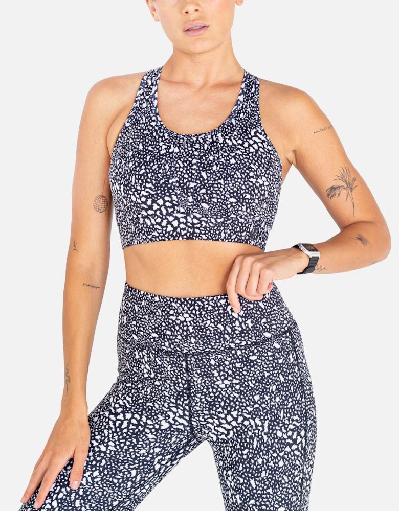 Womens Mantra Printed Sports Bra