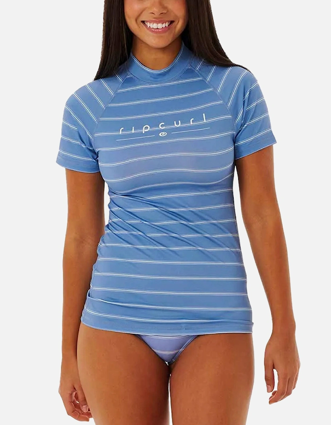 Rip Curl Womens Golden Rays UV T-Shirt Rash Vest, 2 of 1