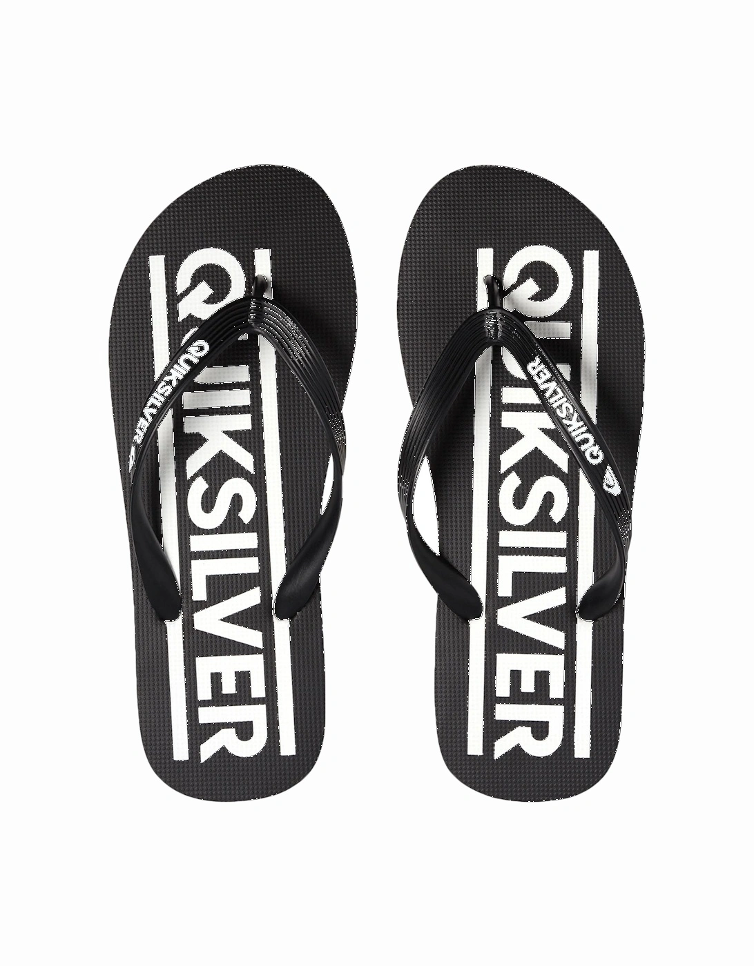 Kids Java Wordmark Flip Flops - Black, 2 of 1