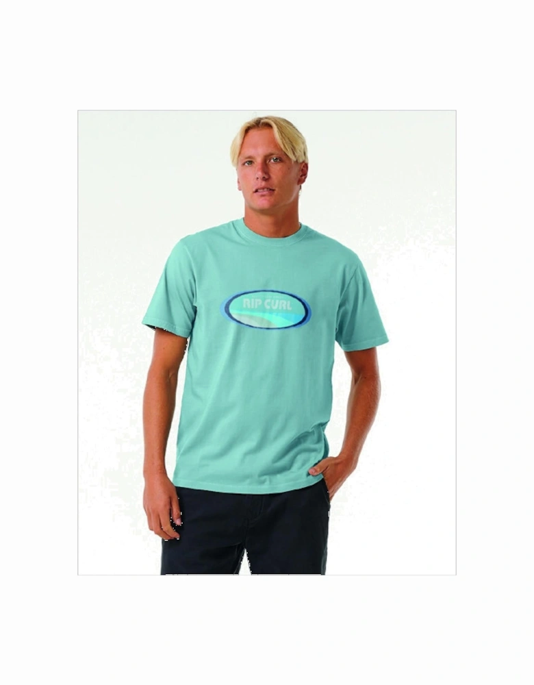Rip Curl Mens Revival Mumma Crew Neck Short Sleeve T-Shirt