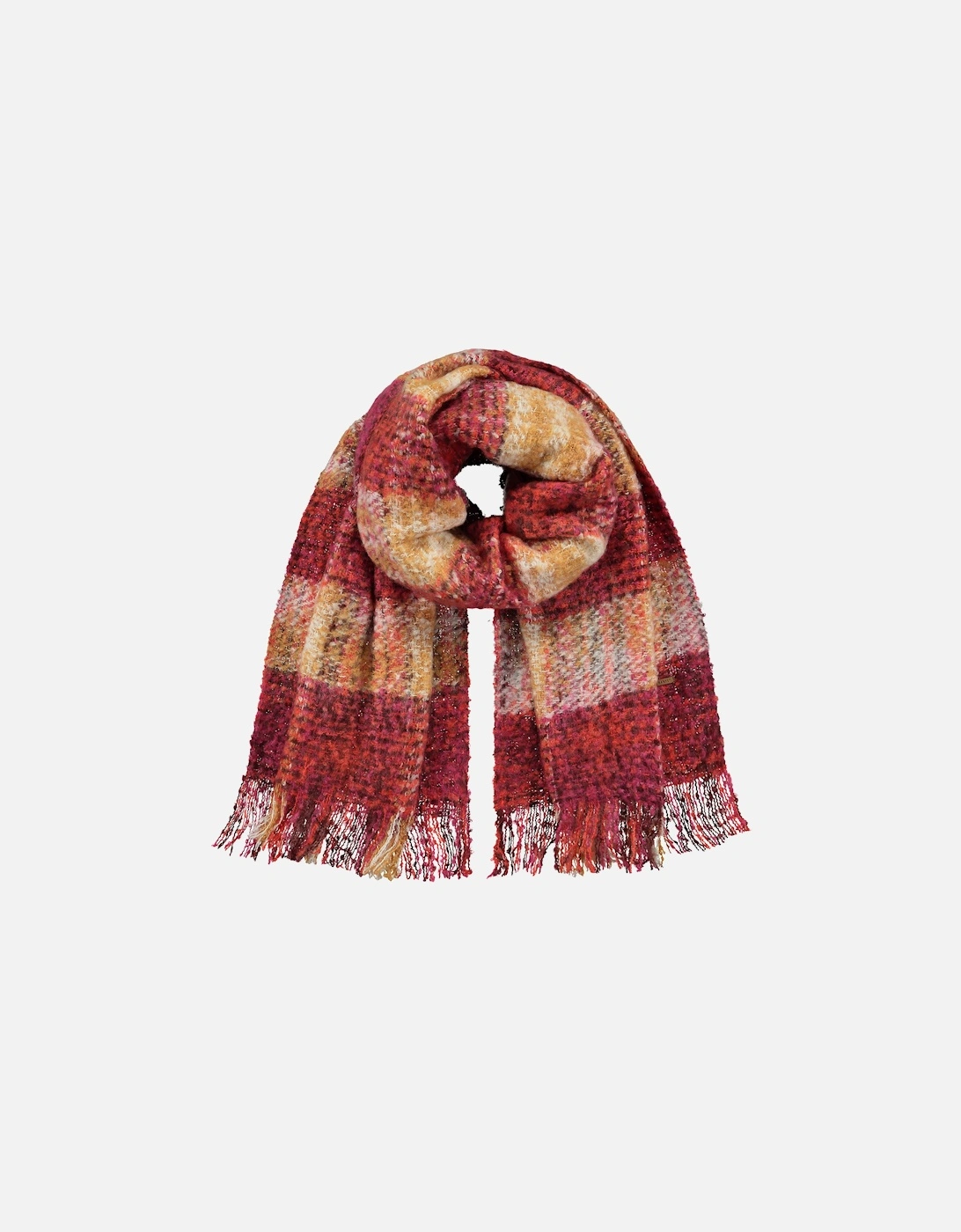 Womens Kristinam Heathered Woven Scarf, 2 of 1