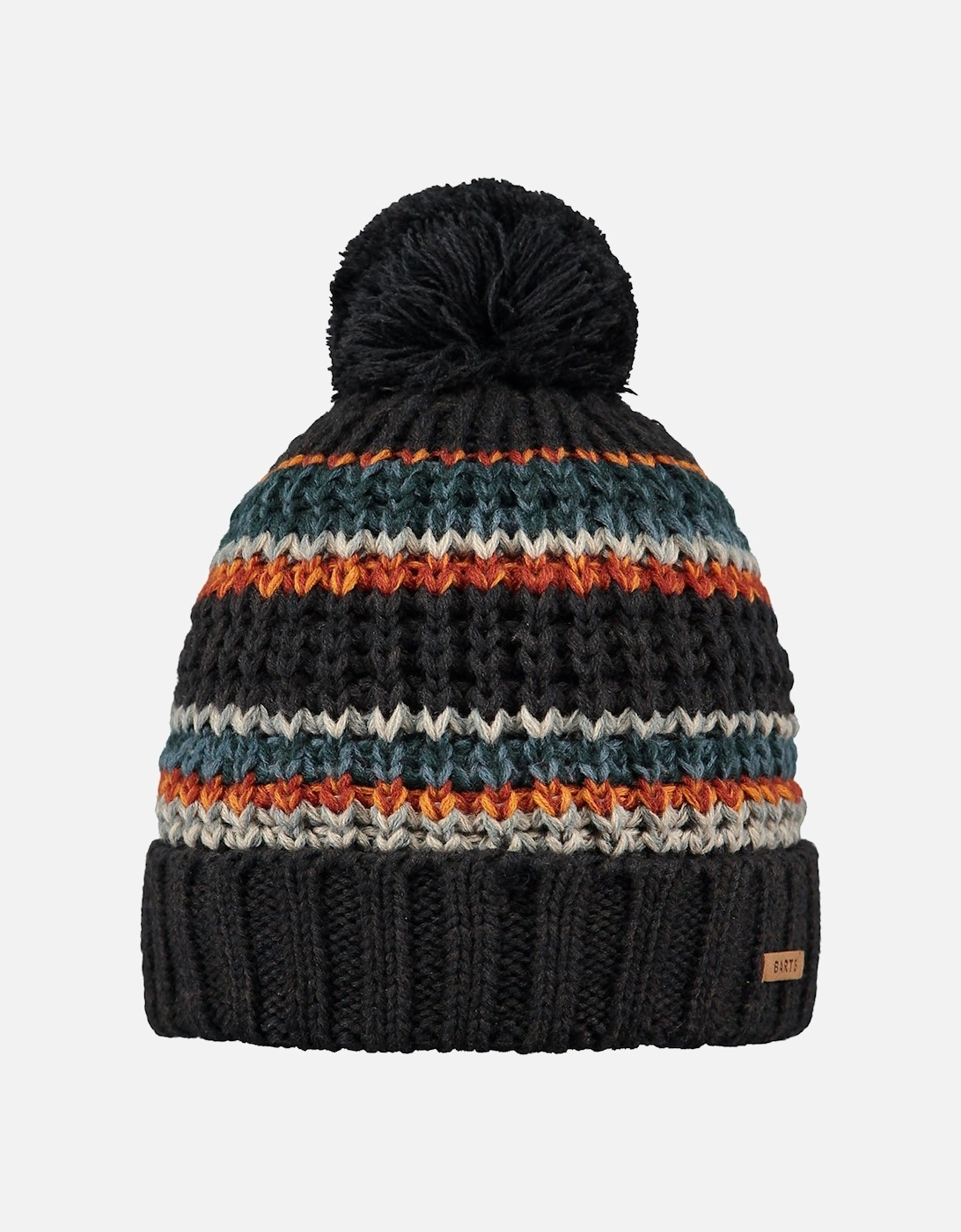 Kids Goser Pom Pom Mixed Knit Bobble Hat, 2 of 1