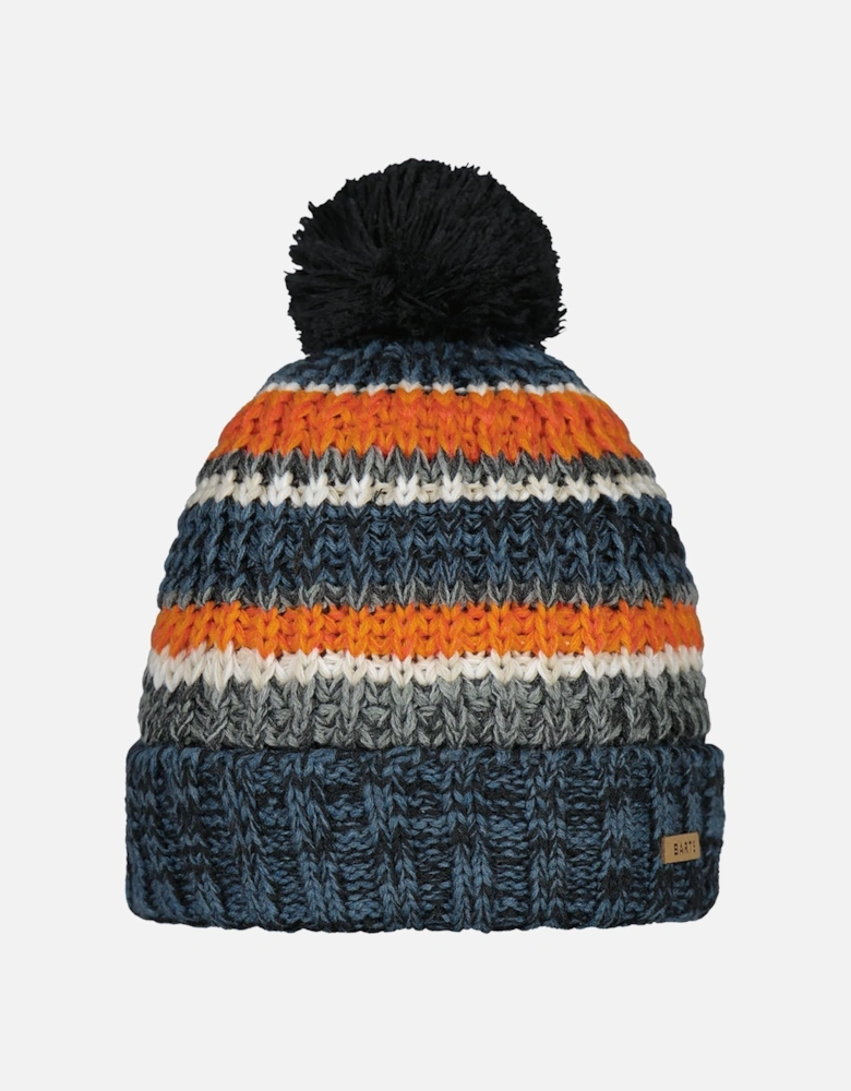 Kids Goser Pom Pom Mixed Knit Bobble Hat