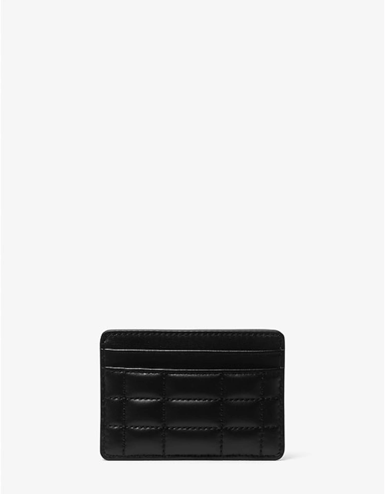 Jet Set Quilted Leather Card Case